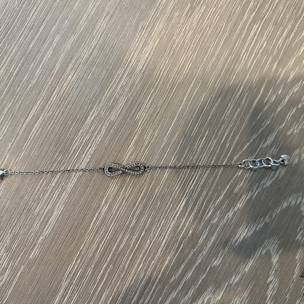 Brighton Adjustable Infinity Bracelet Sterling Si… - image 3